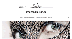 Desktop Screenshot of imagenenblanco.com