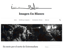 Tablet Screenshot of imagenenblanco.com